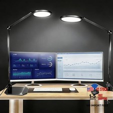 Pro LED Desk Lamp with Remote Control, Eye-Caring CRI95 Dimmable Desk 2 PACK