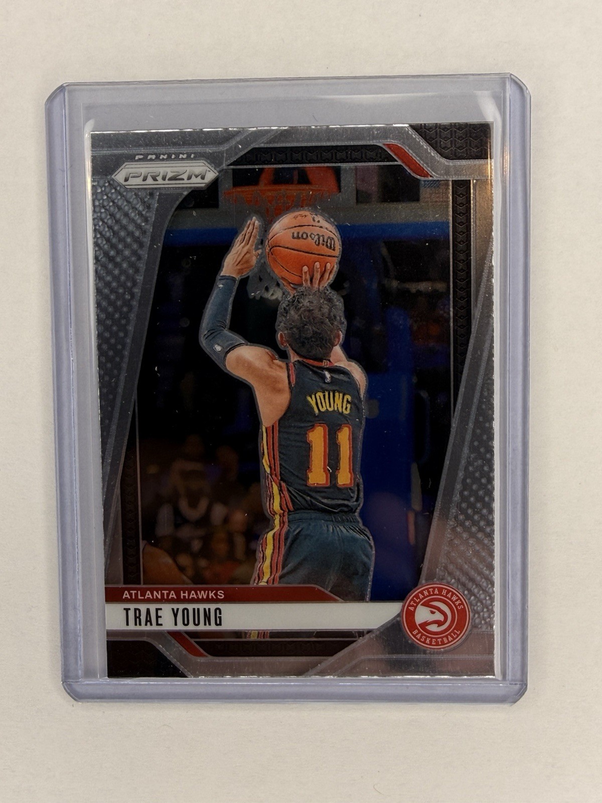 2024-25 Panini Prizm Trae Young Image Variation #84 SSP Atlanta Hawks Wizards