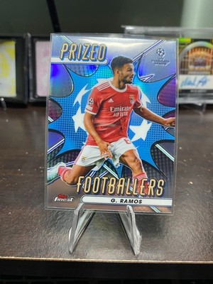 2022-23 Topps Finest UEFA #PF-19 G Ramos Prized Footballers SL Benfica