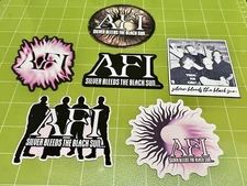 AFI Silver Bleeds the Black Sun - Set of 6 Stickers