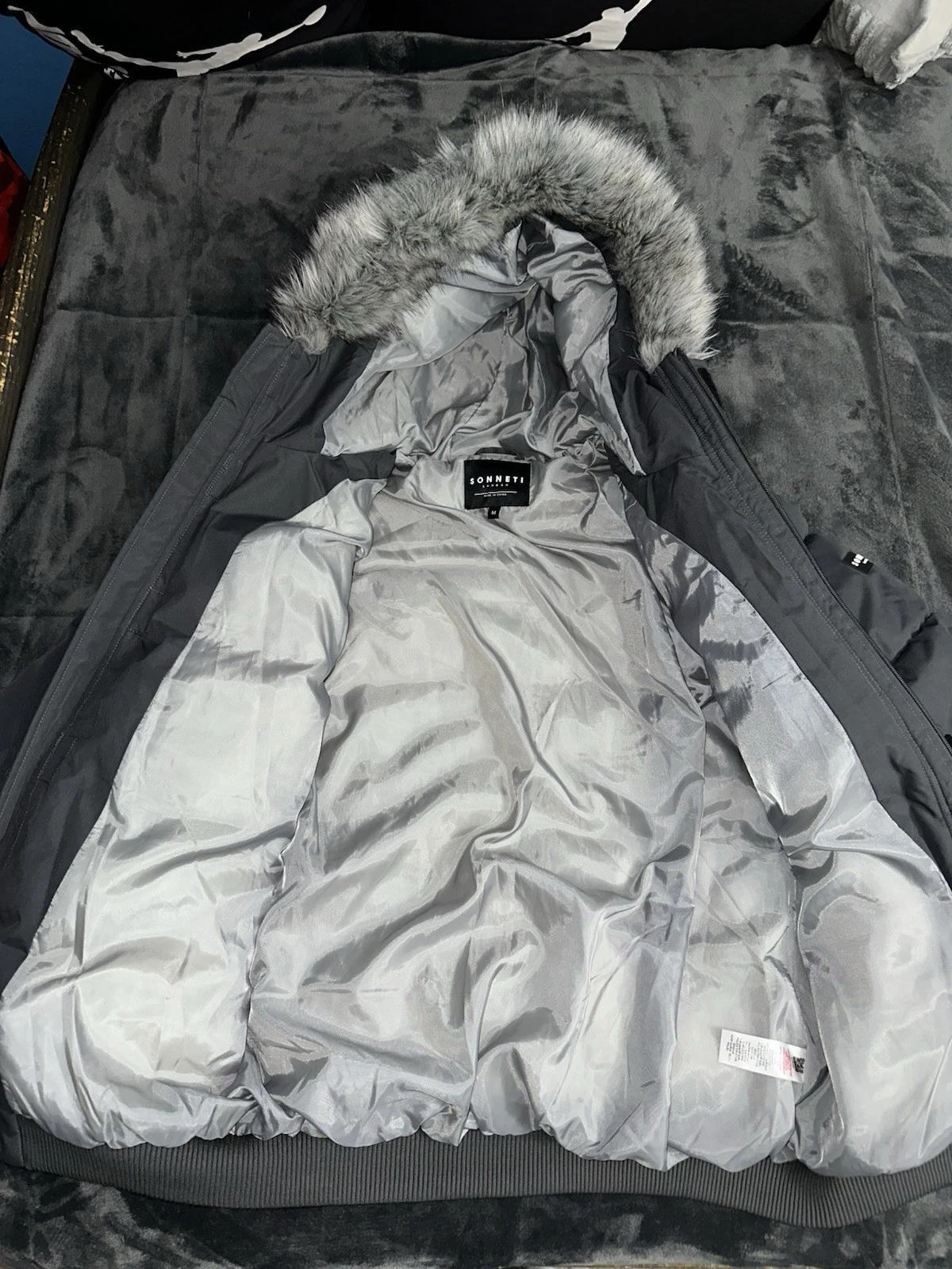 Sonneti Men's Labeth Hooded Parka Jacket Size Medium image 6