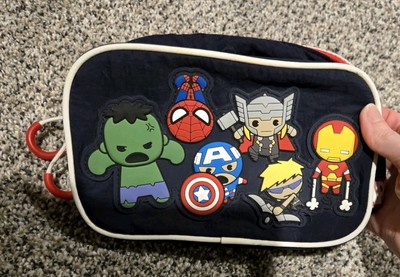 Disney Avengers 100 Pencil Cosmetic Tech Bag Makeup Case Zaba Organizer Marvel