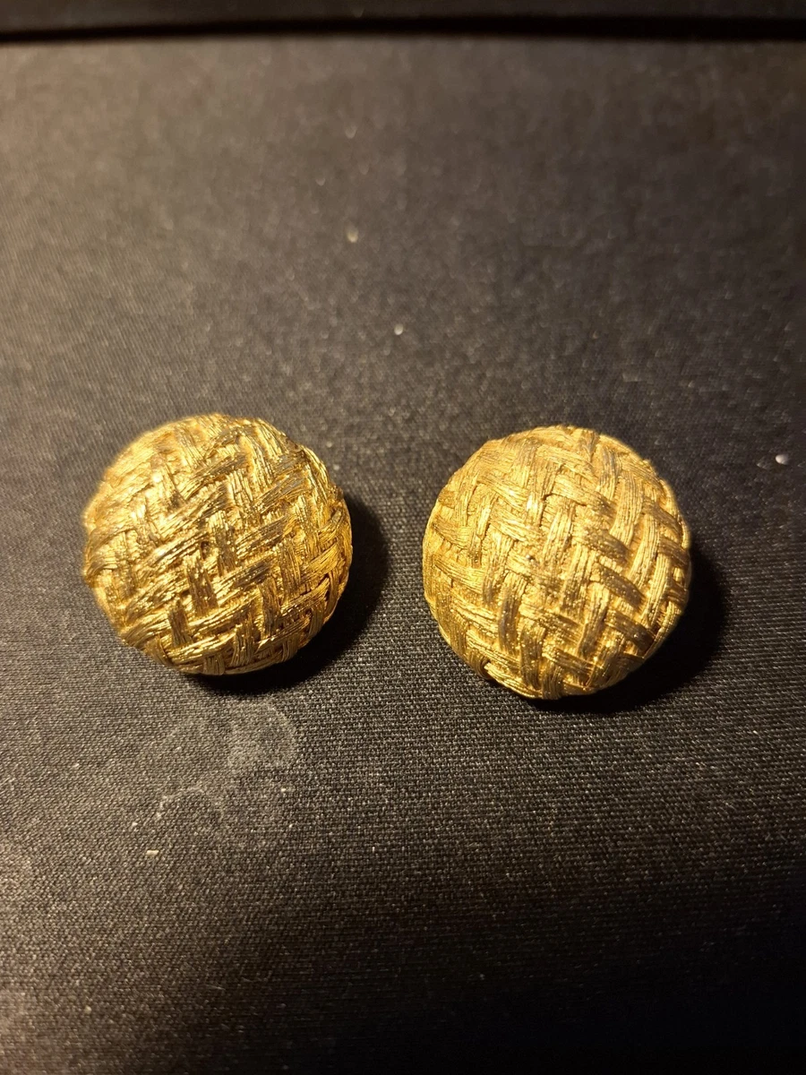 Boucles D'oreilles Vintage Orena Paris - Très Bon état, Fermoir Clip