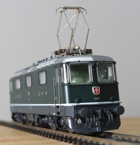 Roco 63840 Spur HO SBB Re 4/4 Elektrolok in grüner Lackierung | Zustand: Used