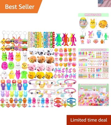 312Pcs Easter Egg Fillers & Basket Stuffers - Easter Toys for Egg Hunt Suppli...