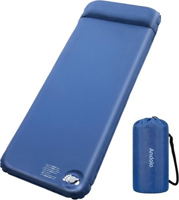 Self Inflating Sleeping Pad Camping 3 Inch Thick Memory Foam Sleeping Pad