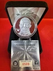 TERRELL DAVIS ONE TROY OUNCE .999 SILVER ROUND COIN #509 Highland Mint COA