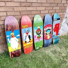 The 90s Theme Vintage Skateboarding & Longboarding Equipment