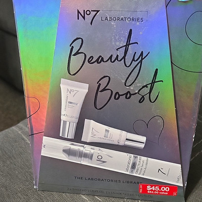 No7 Laboratories Beauty Boost Skin Care Set Face Firming Dark Spots Wrinkles