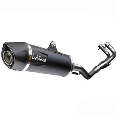 Leovince Auspuff KOMPLETTER AUSPUFF SCHWARZ YAMAHA T-MAX 530 2012 - 2016 Zugelassen