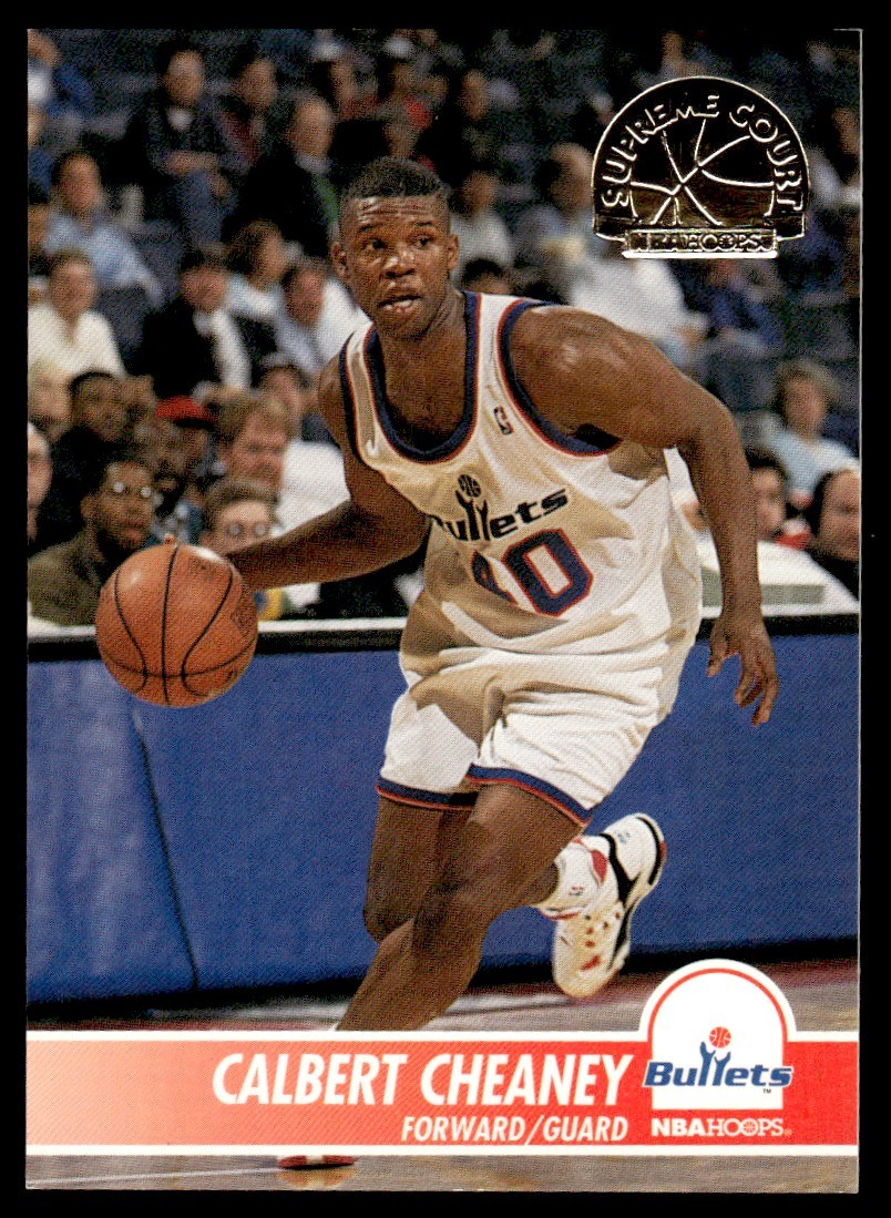 1994-95 Hoops Supreme Court Calbert Cheaney Washington Bullets #SC49