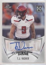 2021 Leaf Draft Auto TJ Vasher #BA-TJV Auto 2p7