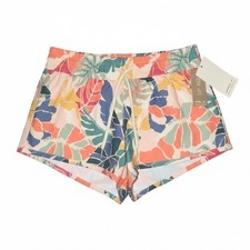 O'Neill Saltwater Essentials Balboa Printed Shorts Women's Size S Tropical, NWT