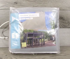 Ambiance 16x16x16 Triangle Sun Shade Sail Fabric Outdoor Patio Canopy Gray Tone