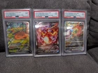 Pokémon Sword And Shield 3 Black Star Charizard Promo Set SWSH260-262 Mint PSA 9