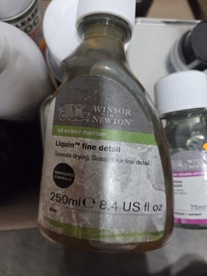 Winsor & Newton Painting oil cor medium 3 bottles of thinner, 75 ml Bottle 