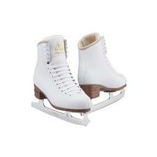 Jackson Ultima Mystique Womens Ice Skates w/ Mark II Blade - White, Size Adult 9