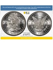 1881 S PCGS MS 63 40951872 Morgan Silver Dollar Gold Shield Bright White