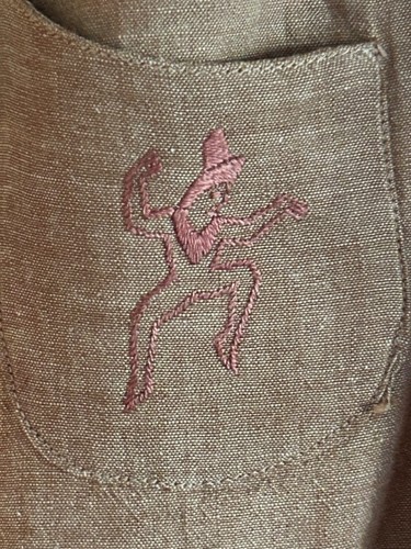 60’s Girl Scouts Brownie Uniform Youth Official National Equipment Service w Pin - Picture 7 of 7