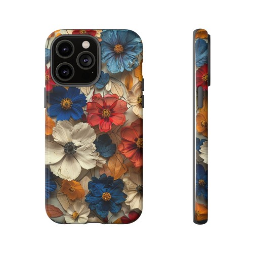 Phone Ink - Armor Case for iPhone, Galaxy, Pixel - Dry Pressed Flower Colorful - Picture 58 of 119