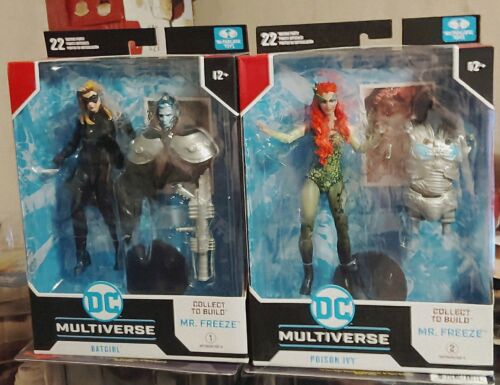 12 Figure McFarlane DC Batman Robin Batgirl Riddler Two-Face Poison Ivy Superman - Picture 3 of 15
