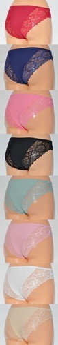 Damen Höschen Slip Panty durchsichtig Unterwäsche sexy Dessous Gr. L/XL/XXL - Bild 2 von 43