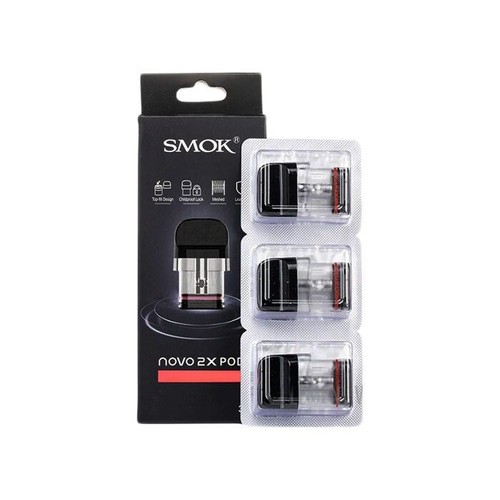 Smok Novo 2X Replacement Pods Pack of 3 - Picture 2 of 4