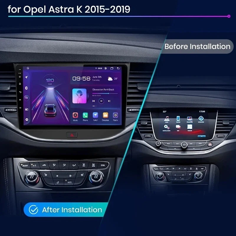 Autoradio Opel Astra K 2015-2019 4G+64GB CarPlay-AndroidAuto Inalámbrico. - Imagen 2 de 4