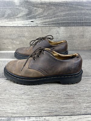 SKECHERS DK Brown Leather Oxford Shoes 7450 Casual Dressing Shoes Men's  Size 8 | eBay