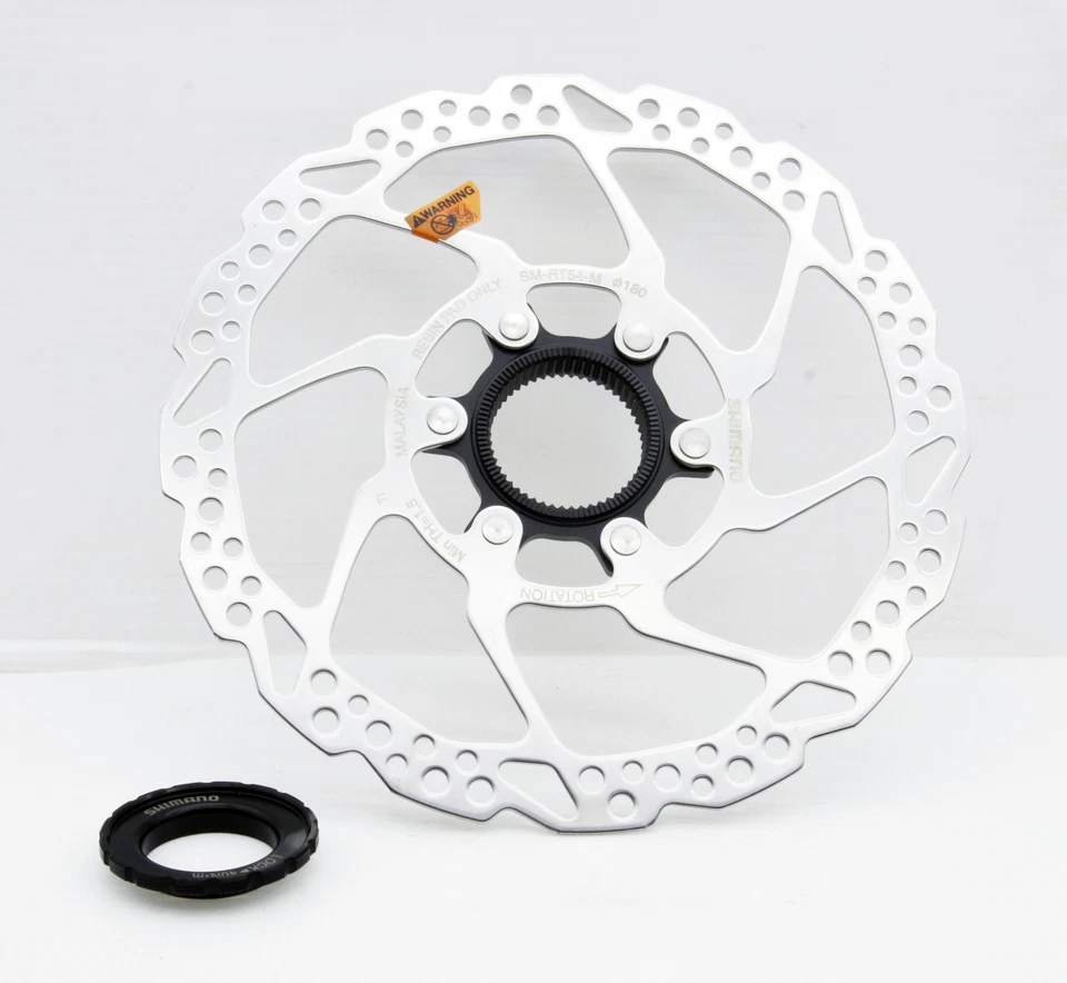 Shimano Deore LX SM-RT54 MTB eBike Cycle Disc Brake Center-Lock Rotor 180mm 7" - Image 2 of 4