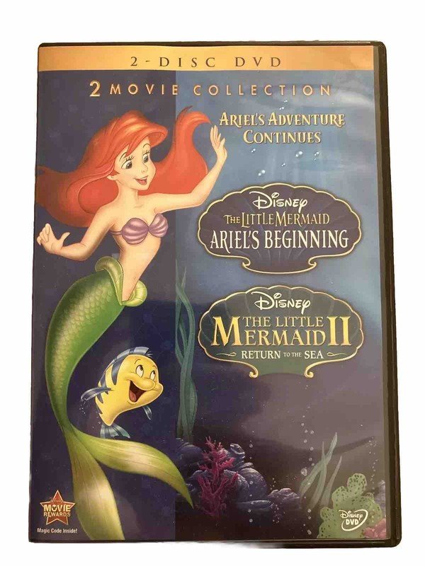 The Little Mermaid II and Ariel's Beginning 2-Movie Collection (2-Disc DVD)
