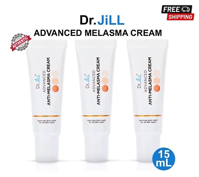 3x Dr.JiLL Advanced Melasma Cream Reduce blemishes, freckles, dark spot 15 ml