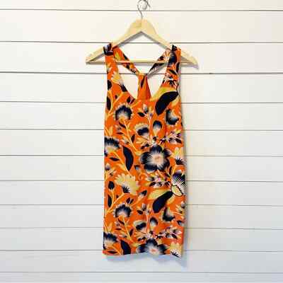 J.Crew | Womens Floral Silk Mini Tropical Dress Size 4 | eBay