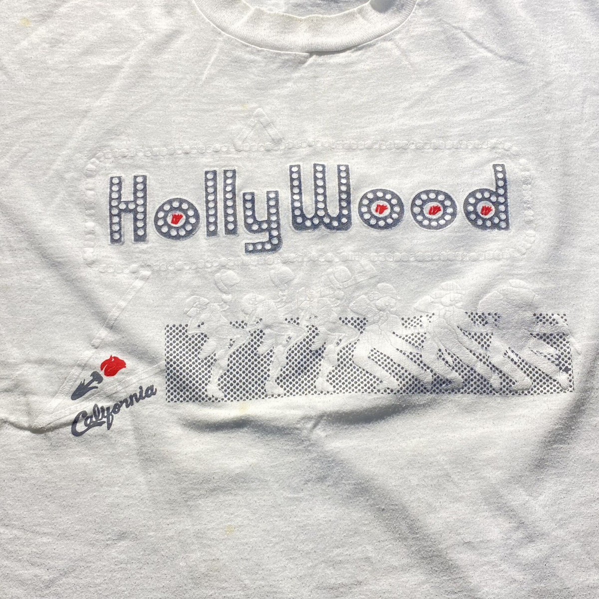 Vintage Late 80s Early 90s Single Stitch Hollywood