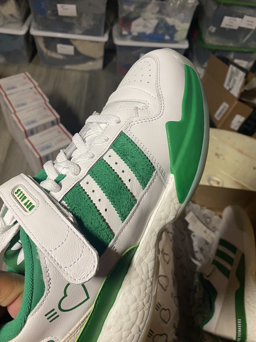 adidas Human Made Forum Shoes Men's Size 10 White Green Sold out
