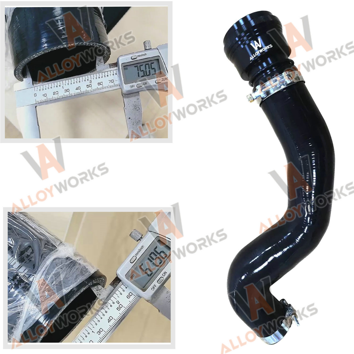 2017-2021 Ford 6.7L Powerstroke Cold Side Intercooler Pipe Upgrade Kit