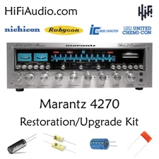 Marantz 4270 rebuild restoration recap service kit fix repair capacitor