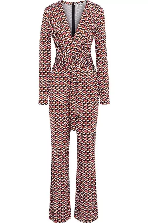 Dvf jumpsuit sale sale