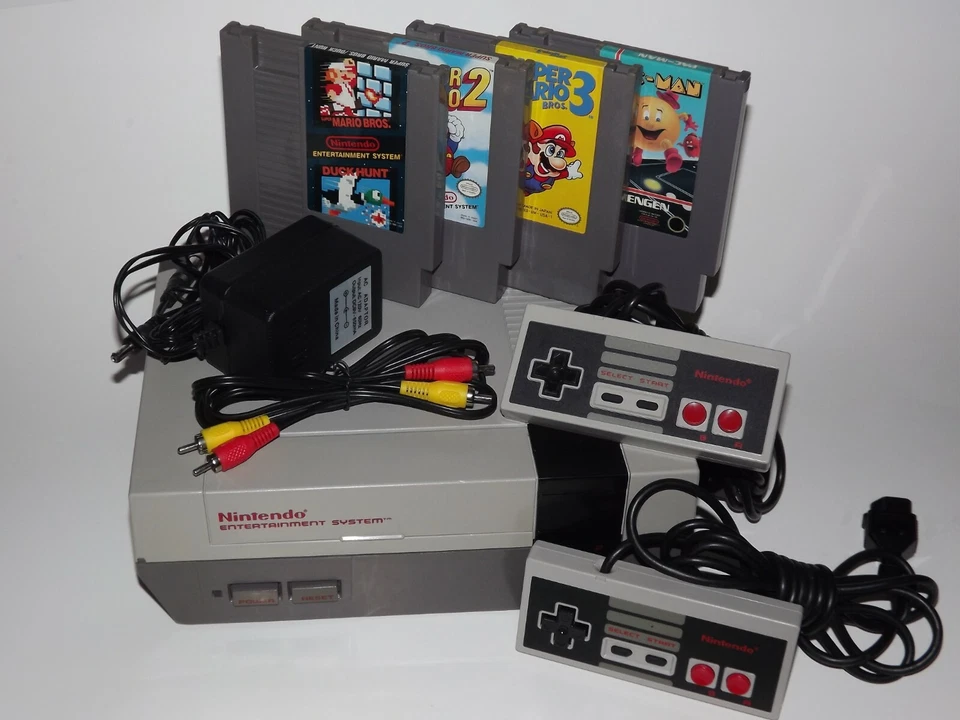 Consola de sistema Nintendo NES elige tu paquete de juego de Super Mario nuevo 72 pines Foto 3 de 4