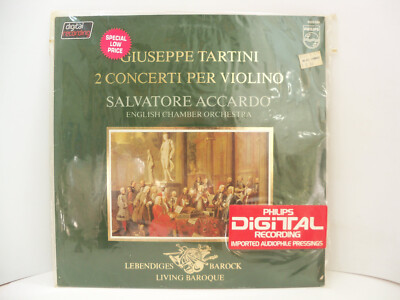 Tartini, Accardo, English Chamber Orchestra 2 Concerti Per Violino Audiophile LP
