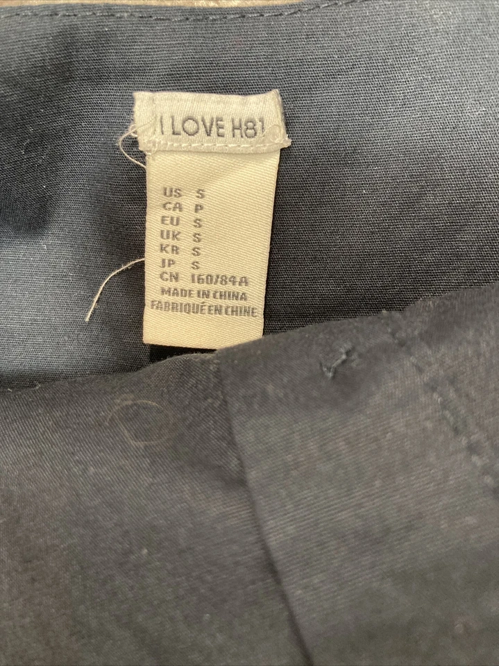 Vestido Clásico Azul Nantucket Mono Mujer Pequeño Sin Mangas Tirantes Botón Foto 2 de 4