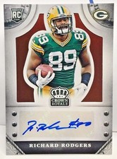Richard Rodgers 2014 Panini Crown Royale BRONZE RC Autograph Auto /99 - PACKERS