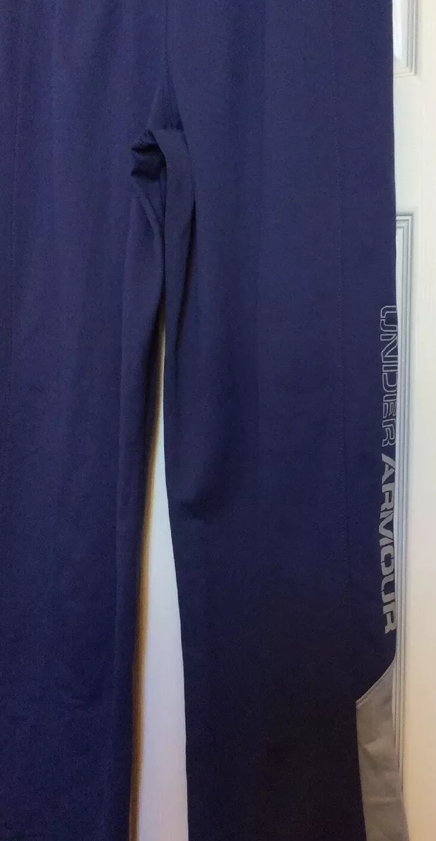 Under Armour Storm Fleece Sweatpants Blue Gray Loose Fit Boys YLG