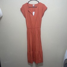 A NEW DAY WOMENS ORANGE  DRESS SIZE M NEW