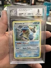 Pokemon Blastoise Holo Bleed BGS 8 Diamond & Pearl Secret Wonders 2/132 Rare
