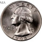 1943-S Washington Quarter ~ Gem BU ~ 90% Silver