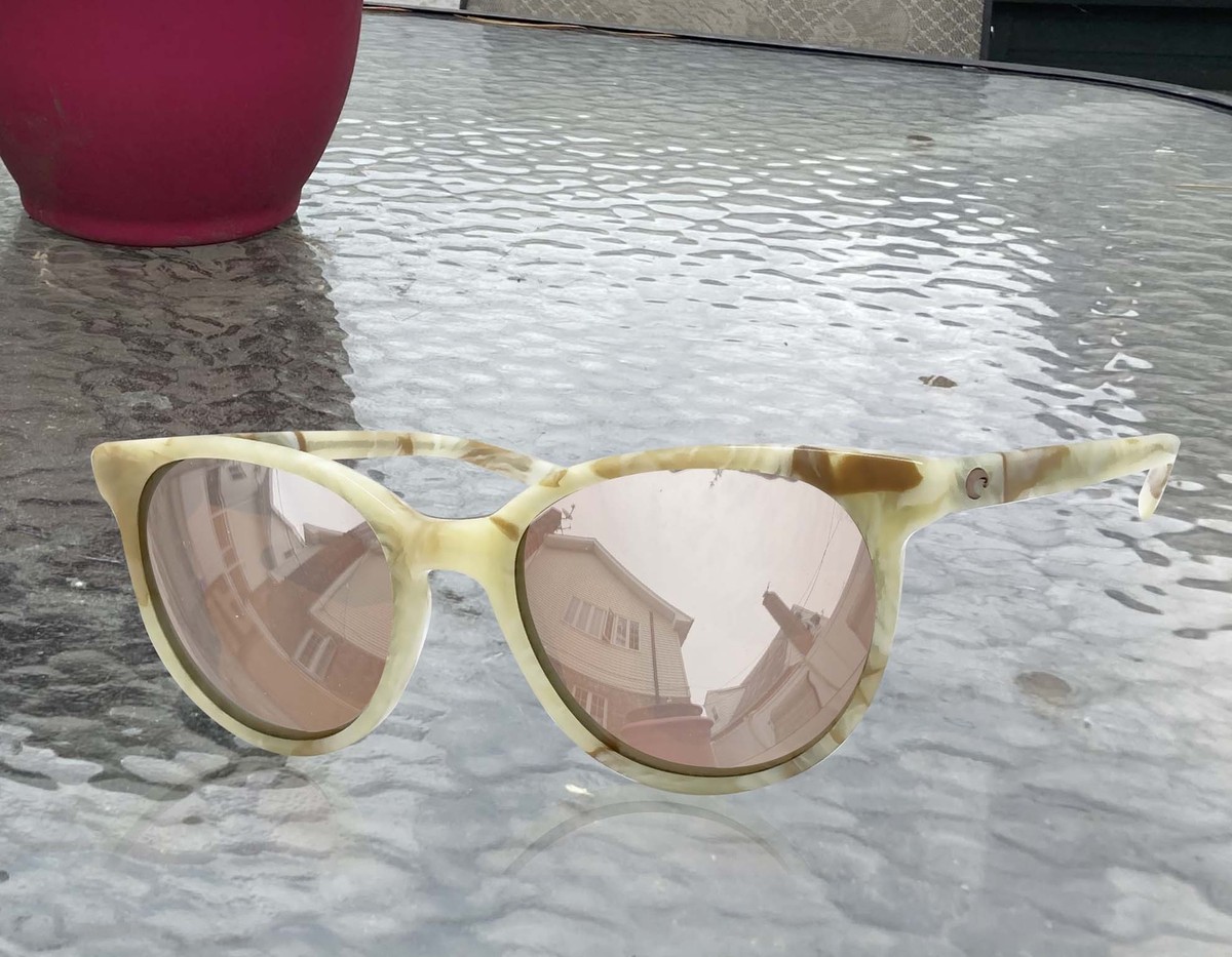 Costa Del Mar Isla Sunglasses with copper silver mirror 580G lenses Costa Salina XL (53-20) with Copper Silver Mirror lenses and  main image 4