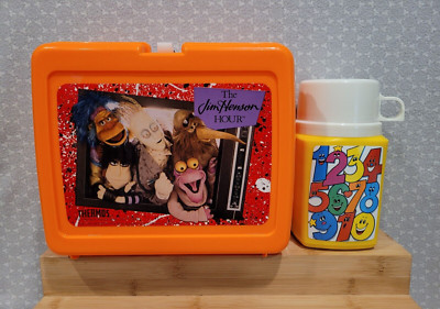 1989 Vintage The Jim Henson Hour Lunchbox & Numbers Roughneck