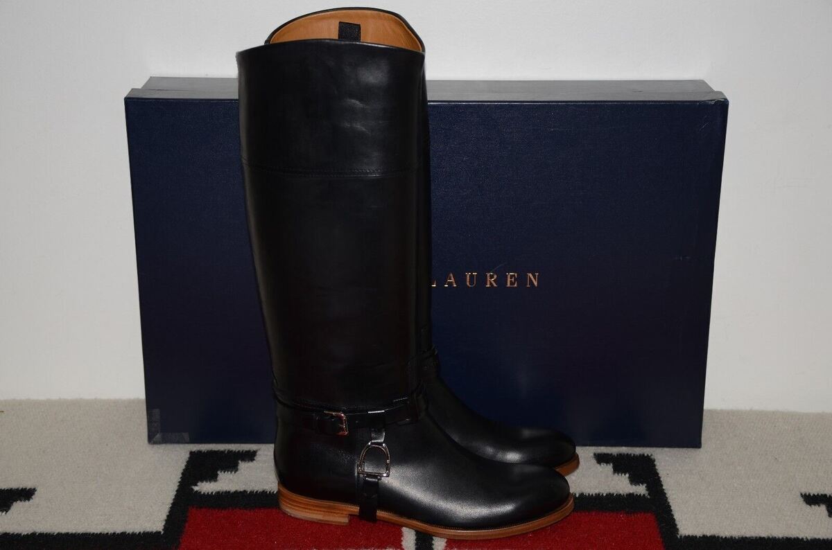Ralph Lauren Collection Purple Label Equestrian Leather Tall Ralph Lauren Collection Purple Label Equestrian Leather Tall