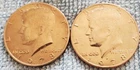 2- 1978 Kennedy half dollar coins 1P &1D